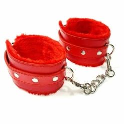 Bondage Handcuffs, Red