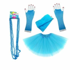 Baby Blue 80s Outfit Instant Kit
