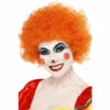 Smiffys Crazy Clown Orange Wig