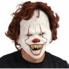 Scary Clown Latex Mask -Snazaroo Sales slide20 7a62a22170