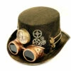 Steampunk Hat With Bronze Goggles -Snazaroo Sales slide2 0ccbed3563
