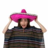 Mexican Sombrero Hat, Pink -Snazaroo Sales sombrero pink 345 d8e6d2ef52