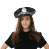 UK Checkered Police Hat, Black -Snazaroo Sales st0390 283 e4f38d519d