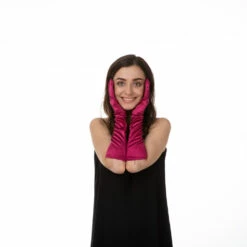 Long Gloves, Burgundy -Snazaroo Sales st0406 1086 87a05af91f