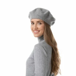 Beret Hat, Grey