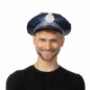 UK Checkered Police Hat, Navy -Snazaroo Sales st1221 man 2995 7a79985277