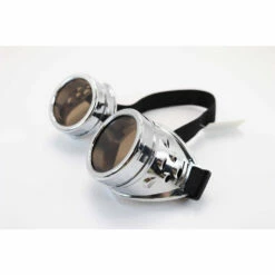 Steampunk Goggles, Silver