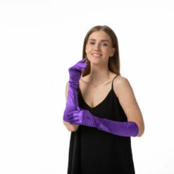 Long Gloves, Purple -Snazaroo Sales st3042 2112 e9a0f7a00d