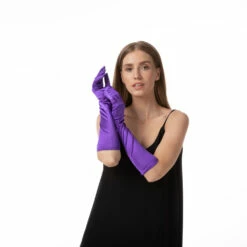Long Gloves, Purple -Snazaroo Sales st3042 2120 8e1ffd558a