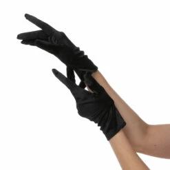 Short Gloves, Black