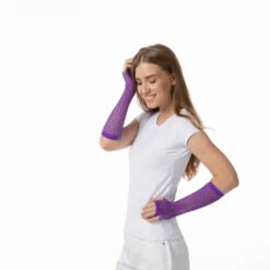 Fishnet Gloves, Purple -Snazaroo Sales st3189 2005 98cd2ab38a