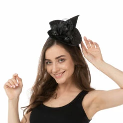 Witches Headband Hat, Black