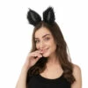 Black Wolf Ears Clip On -Snazaroo Sales st4278 179 66adc5a516