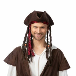Pirate Hat With Hair