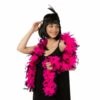 Feather Boa, Pink With Black Tips -Snazaroo Sales st4988 455 82e15f71d8