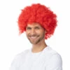 Afro Wig, Red -Snazaroo Sales st6180 3484 0b7bd22562