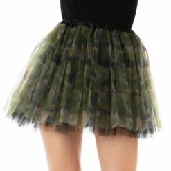 Stylex Party TUTU Skirt, Camouflage Army