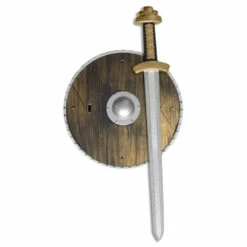 Smiffys Weapon Set With Sword And Shield