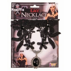 Lace Necklace Dark Royalty